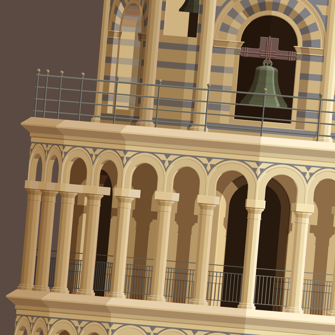 Torre Pendente di Pisa - Pisa, Italia