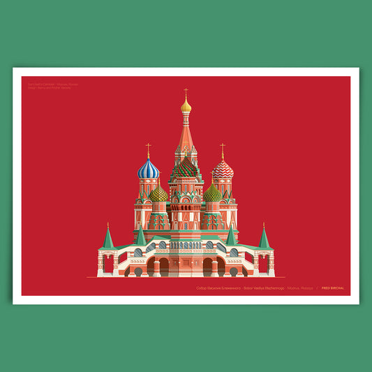 Sobor Vasiliya Blazhennogo - Moskva, Rossiya