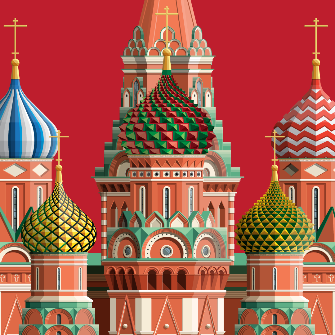 Sobor Vasiliya Blazhennogo - Moskva, Rossiya