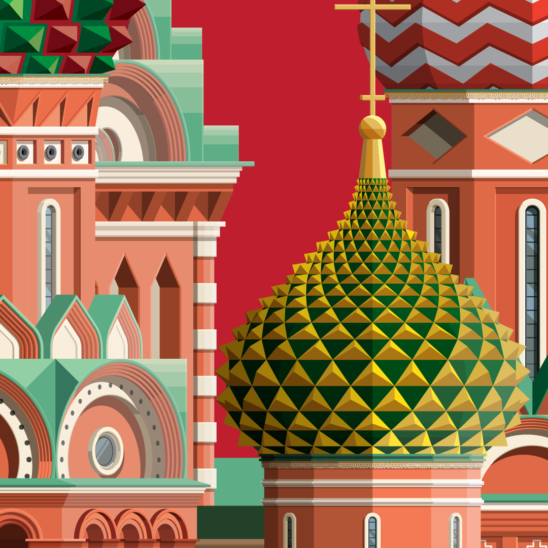 Sobor Vasiliya Blazhennogo - Moskva, Rossiya