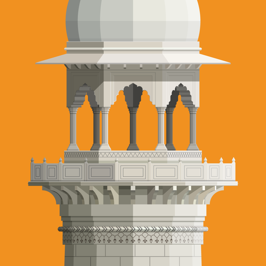 ताज महल - Taj Mahal - Agra, India