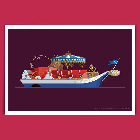 Wonka's Boat - Willy Wonka & The Chocolate Factory