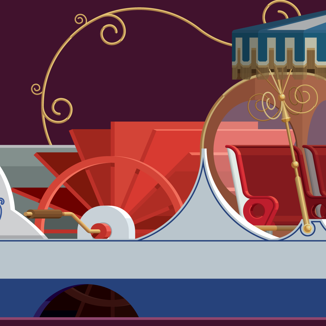 Wonka's Boat - Willy Wonka & The Chocolate Factory