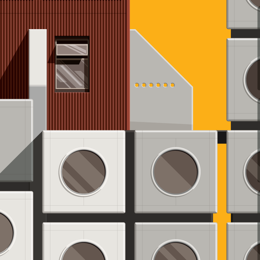 Nakagin Capsule Tower - Tokyo, Japan